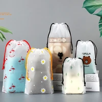 1pcs folding travel bag shoe cloth towel storage bag makeup drawstring holder bag portable underwear jean organizer suitcase bag