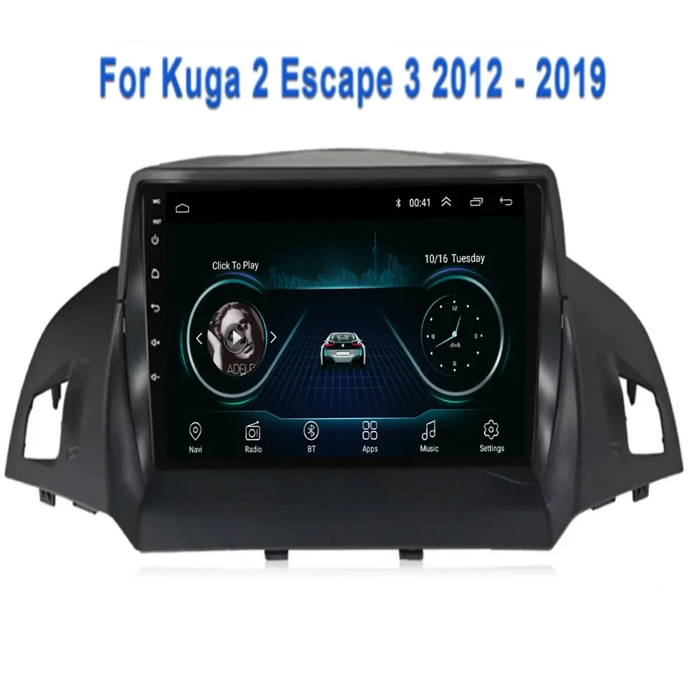 

Автомагнитола на Android 12 для Ford Kuga Escape 2013-2016, мультимедийный плеер, DVD, Авторадио, видео, CarPlay, GPS-навигация