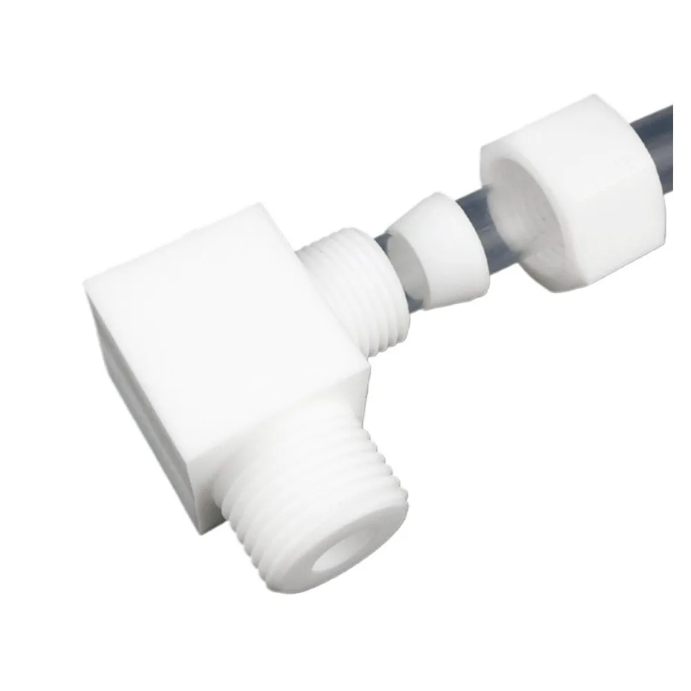 

Угольник 1/8" 1/4" 3/8" 1/2" 3/4" 1" BSPP с наружной резьбой, компрессионный фитинг для трубок 6, 8, 10, 12, 16 мм, соединитель PTFE, 1/8-1 дюйм, наружный диаметр трубки