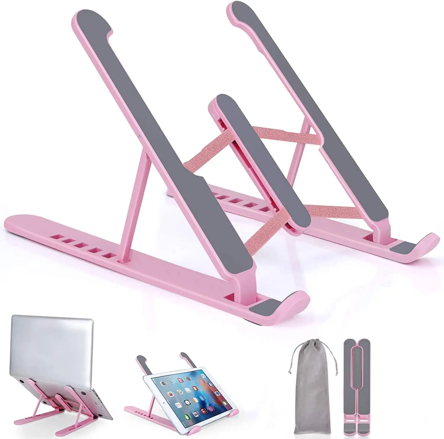 

Portable Laptop Stand, Adjustable, Convenient and Practical