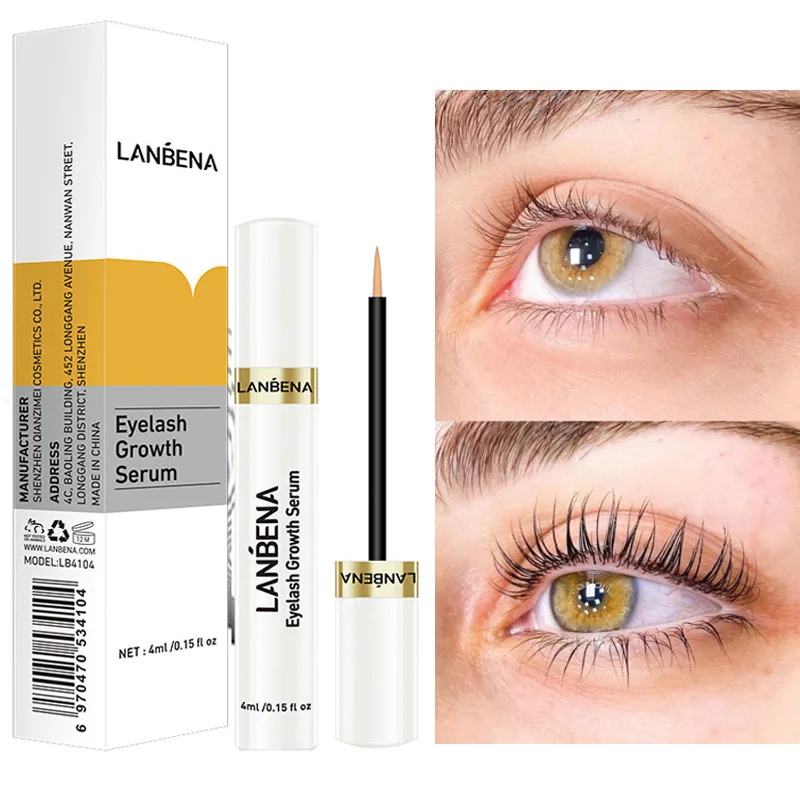 

Fast Eyelashes Growth Essential Oil Thick Longer Nourishing Enhancer Longer Fuller Thicker Lashes Hair Eyebrow Growth Serum 4ml
