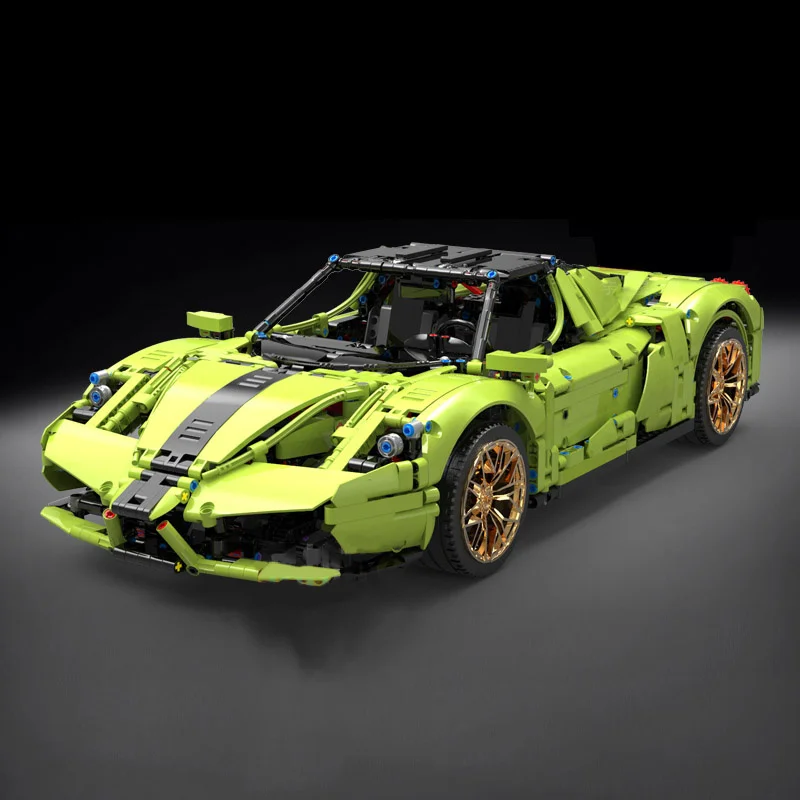

Форма KING 13074 Электрический Супер гоночный автомобиль 1:8 Ferrarirs Enzo 42115 модель автомобиля со строительными блоками детские игрушки «сделай сам»...