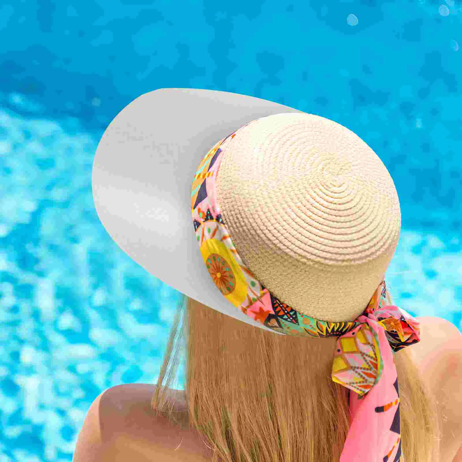 

10pcs Unisex Wide Hat Visor Sports Hat Visor Sun Hat Visor for