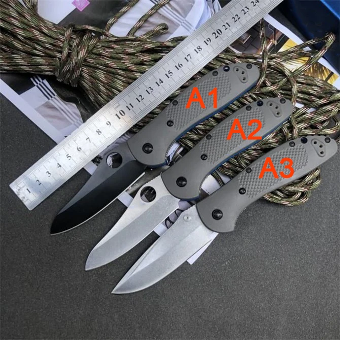 

D2 Blade High Quality 550 Outdoor Tactical Folding Knife Nylon Glass Fiber Handle Camping Security Pocket Military Knives