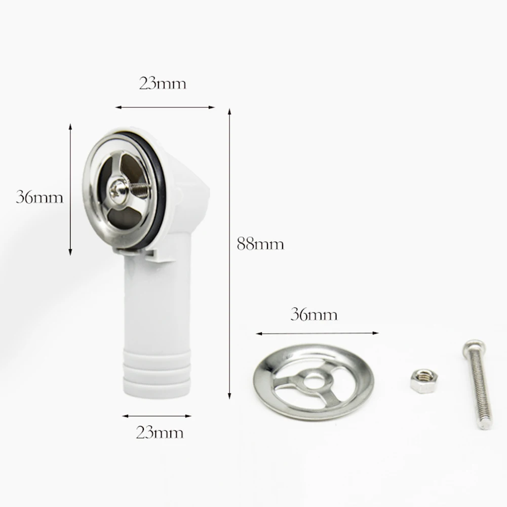 

Relacement Overflow Pipe Kitchen Accesories Sink Replacement ABS Easy To Install For Blanco Joint Round Overflow Head
