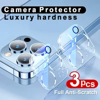 3pcs full cover camera lens protector on for iphone 12 13 pro max mini iphone 11 pro max xr 7 8 plus se 3 camera protector glass