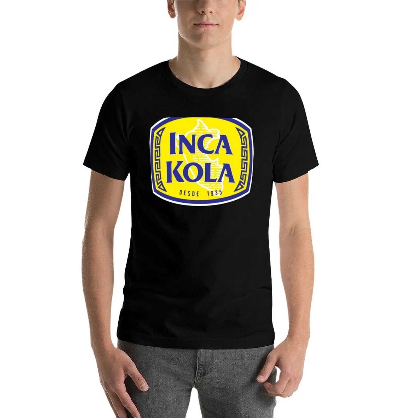 Фото Футболка Inca Kola Merchandise, бестселлер, повседневная свободная футболка в городском стиле №4