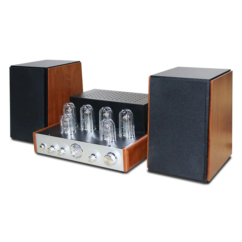 

HIFI домашний аудио внешние стереодинамики электронный BT вакуумный трубчатый усилитель
