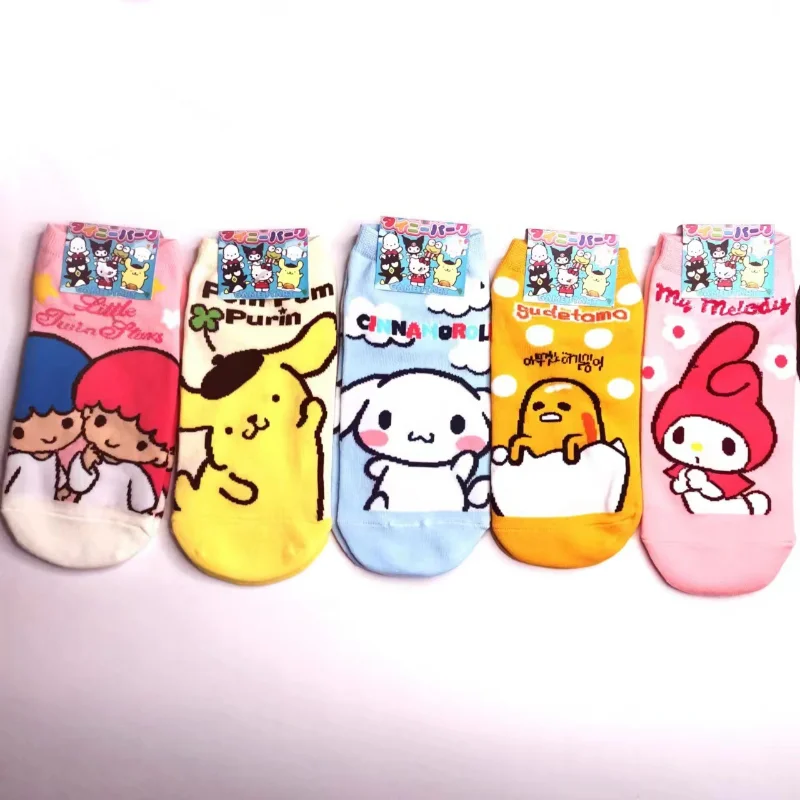 

5 шт., детские дышащие носки для девочек