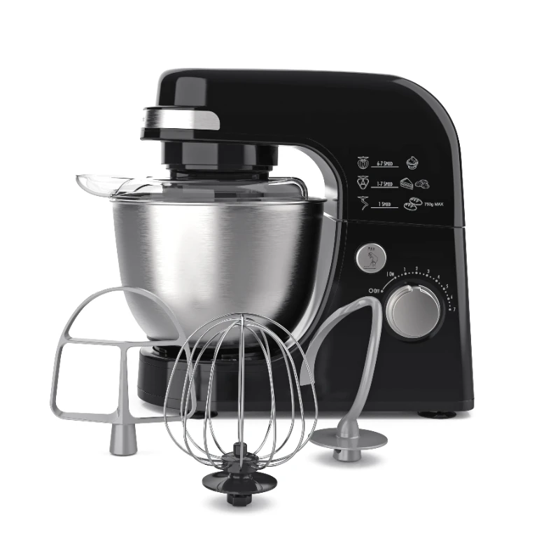 

Stand Mixer, 7 Speeds, 4 Quart Capacity, Black, 63390