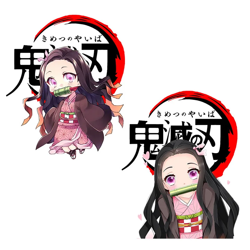 

Персонализированная креативная наклейка Three Ratels CDM377 Nezuko, виниловая ПВХ наклейка для настенного ноутбука