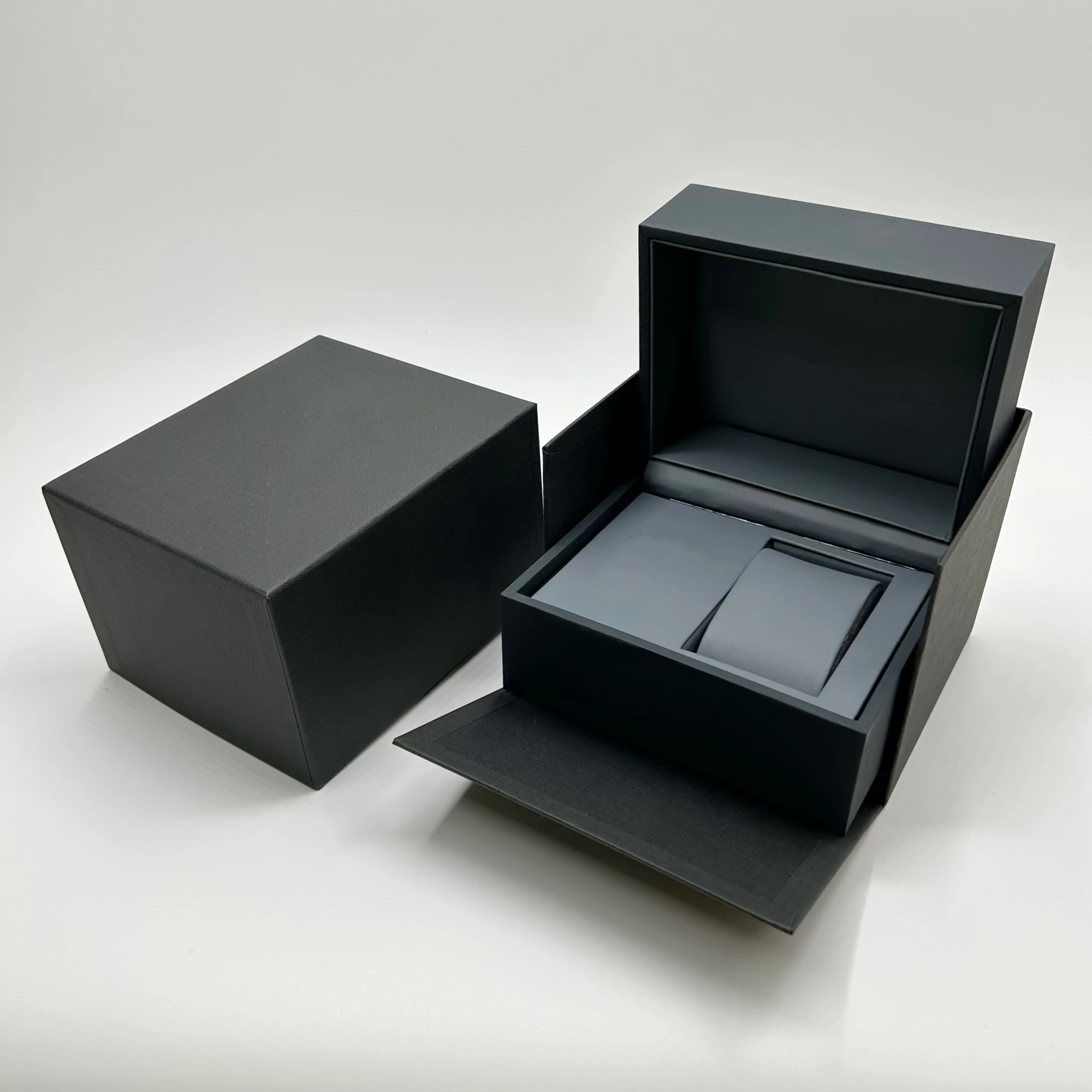 Factory Supplier Outlet Original Tg New Blue Watch Box Luxury Brand Gift Cases With Booklet And Can Customiza