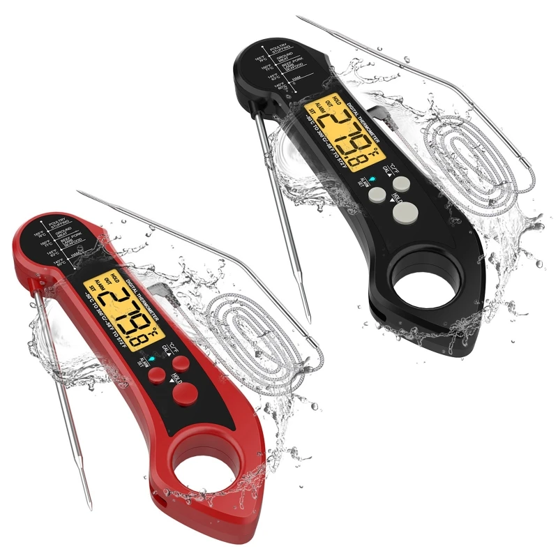 

Высокоточный термометр для еды, кухонный прибор, водонепроницаемый цифровой термометр