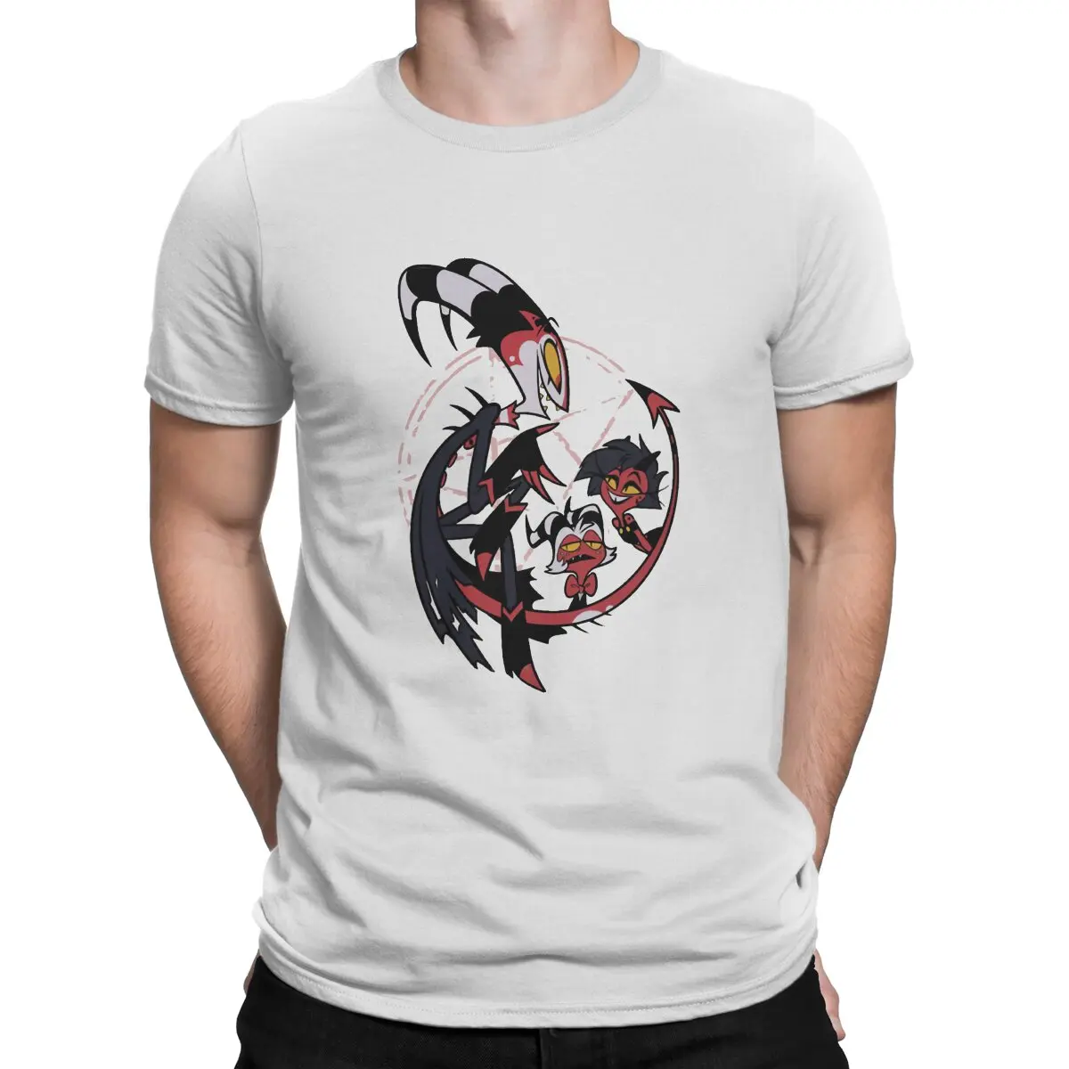 

Helluvaboss Team T Shirt Fashion Men Polyester Tees Summer Clothing Harajuku Crewneck TShirt