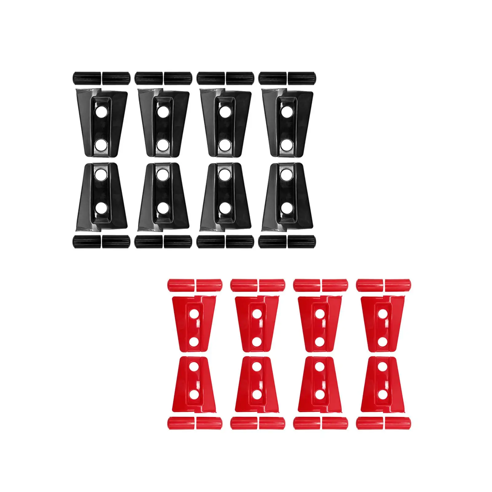 

8 шт., прочная крышка шарнира капота двигателя для JK 2007-2017