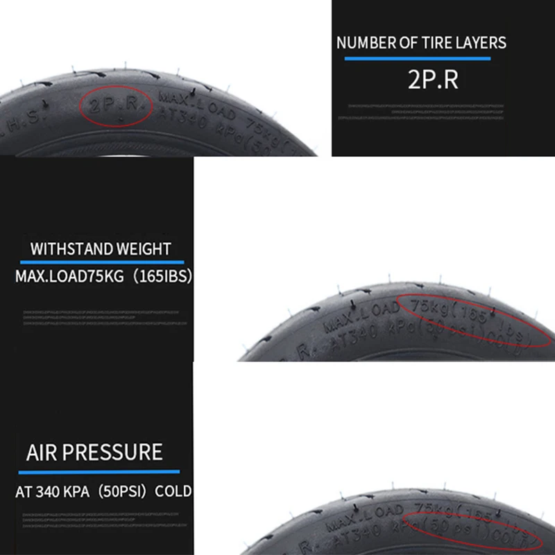 Шина надувная CST 8 1/2X2 для электроскутера Модернизированная оригинальная Xiaomi Mijia