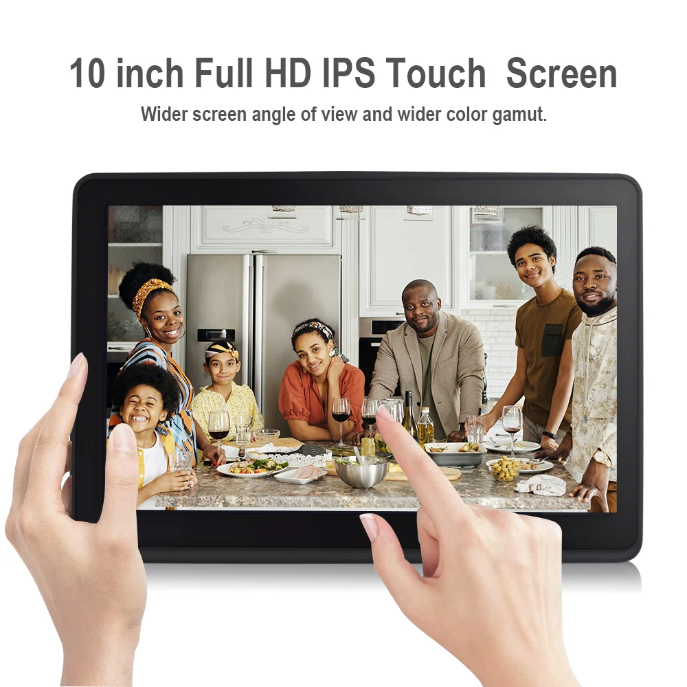 

10 inch digital photo frame HD advertising player video player acrylic electronic photo frame commercial