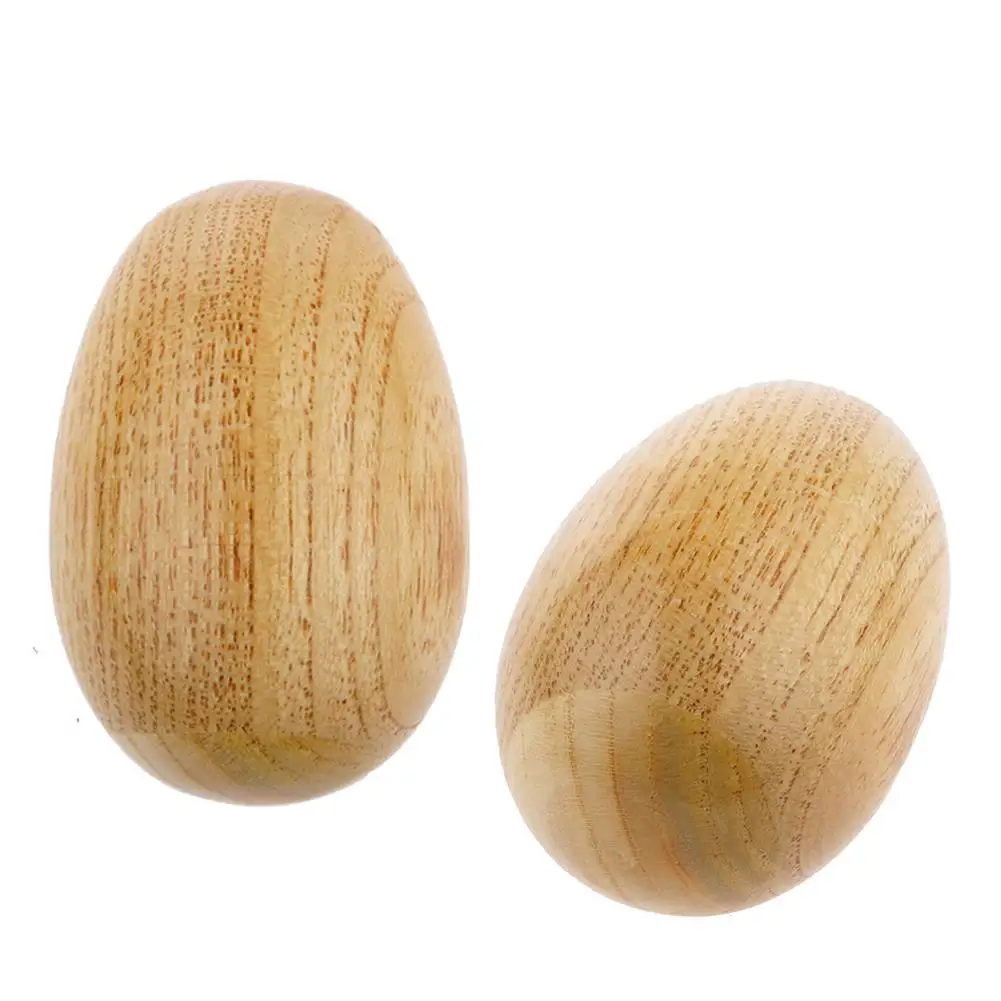 

Wooden Egg Sand Ball Solid Wood Musical Instrument Accompaniment Sand Hammer Birthday Christmas Gifts Dropshipping Wholesale