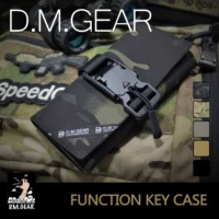 dmgear functional key case magnetic buckle personalized black technology storage bag trendy creative camouflage commemorative ed