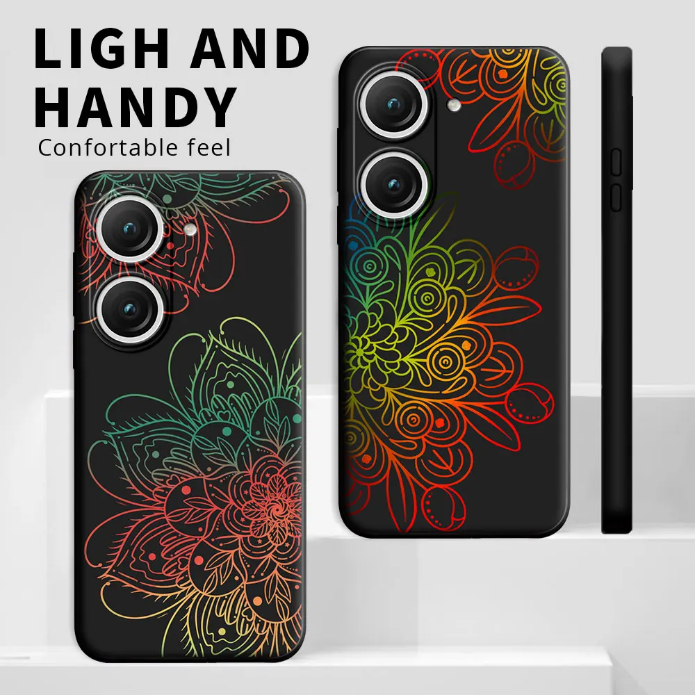 Чехол для Asus Zenfone 9 10 противоударный силиконовый мягкий ТПУ чехол телефона Zenfone10