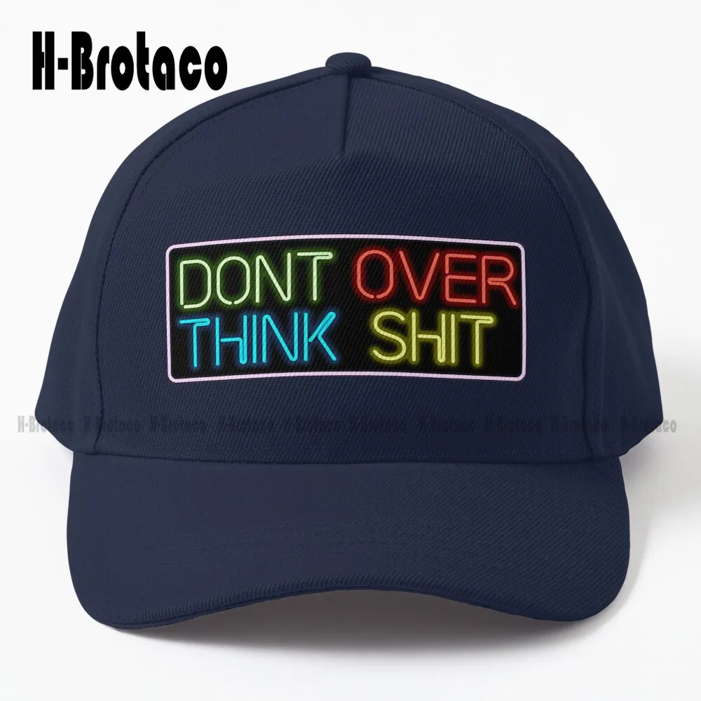 Kenny Beats The Cave Neon Sign "Dont Over Think Shit" Baseball Cap Caps For Women Personalized Custom Cartoon Simplicity Gift on. -> Бейсболка "Знак неона Kenny Beats в пещере" с надписью "Не думай слишком много" для женщи