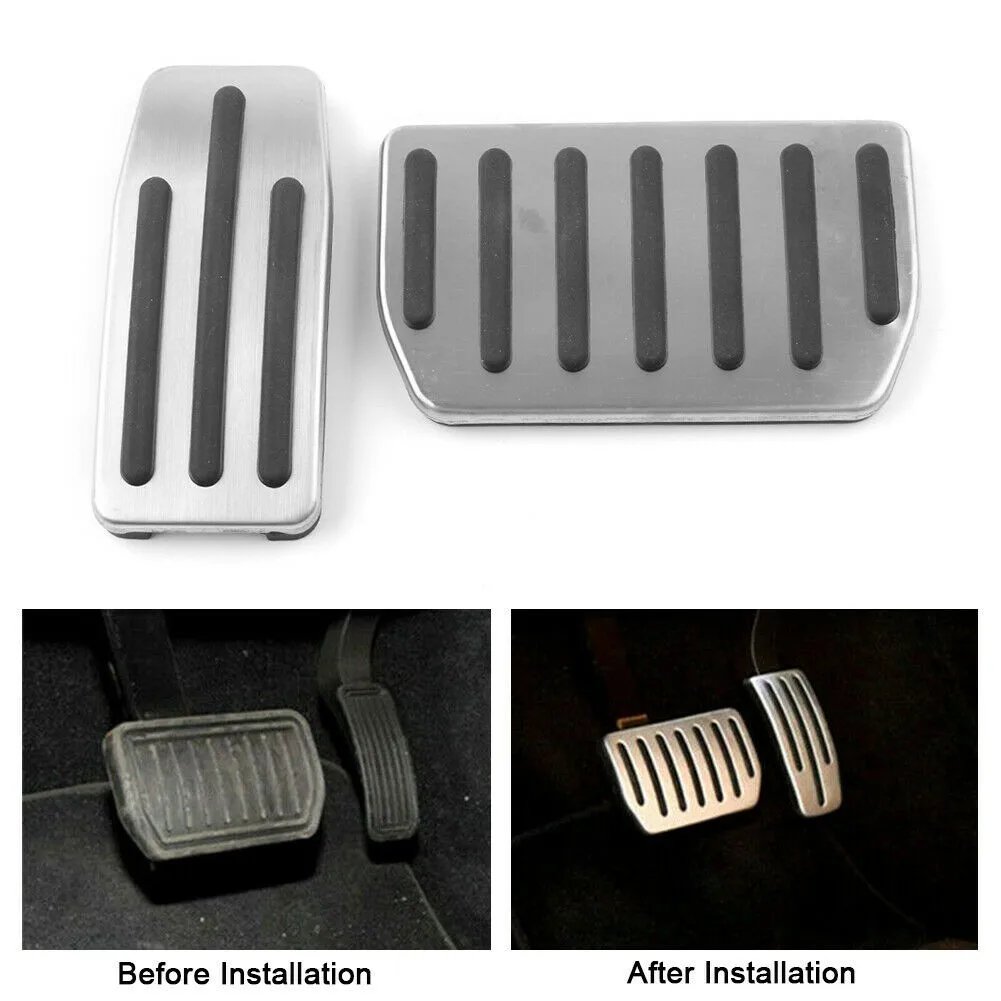 

Remove Out The Original Rubber Cover Of Pedals, Product Easily Installtion, NO Need Of Drilling.no Need Of Welding