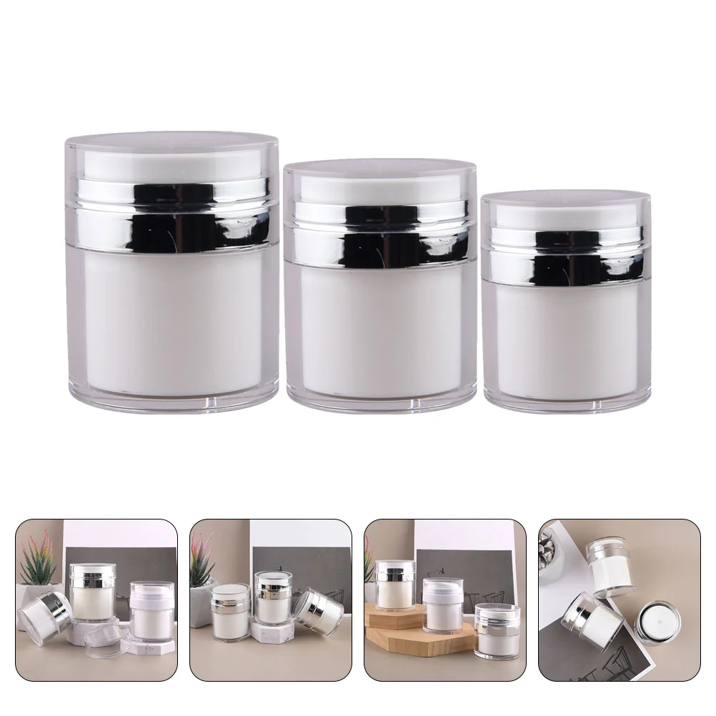 

3Pcs Lotion Dispenser Bottles Convenient Pump Lotion Sub Bottles Cream Bottles