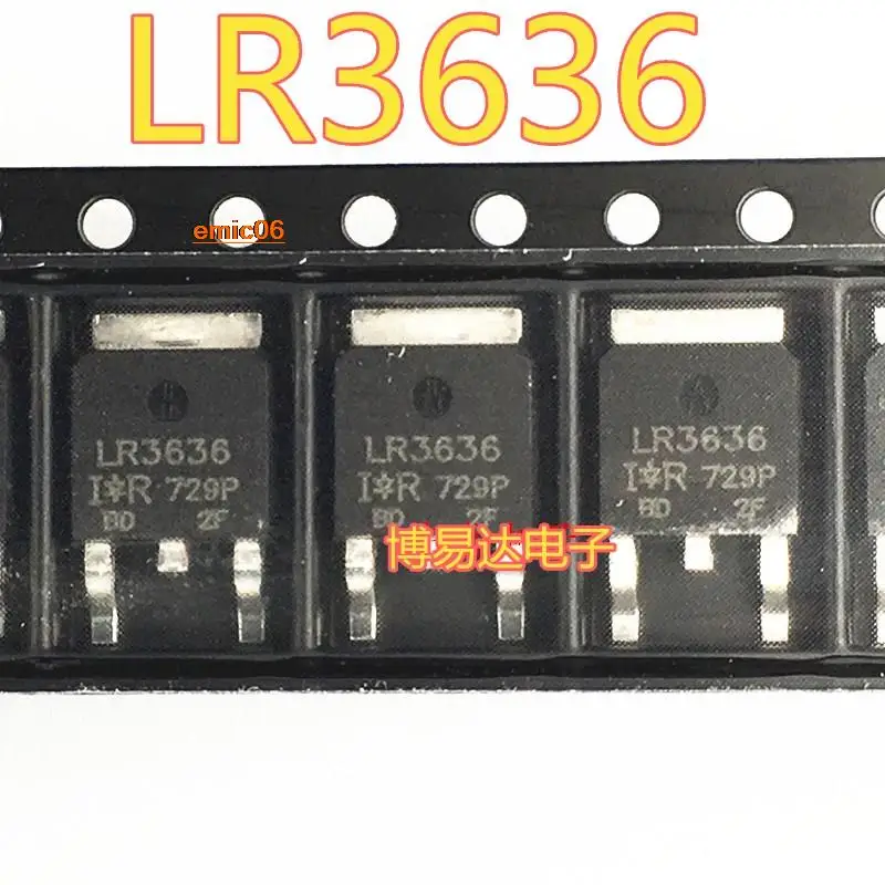 10 шт., Оригинальные запасные части LR3636 IRLR3636 MOS TO-252