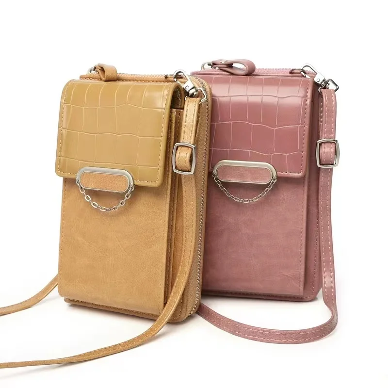 Four Seasons Universal New Korean High-Quality Leather Multi-Function Large Capacity Women's Messenger Bag Shopping Handbag