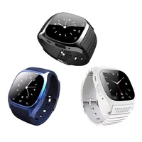 waterproof smartwatch m26 bluetooth compatible smart watch daily waterproof led display for android phone