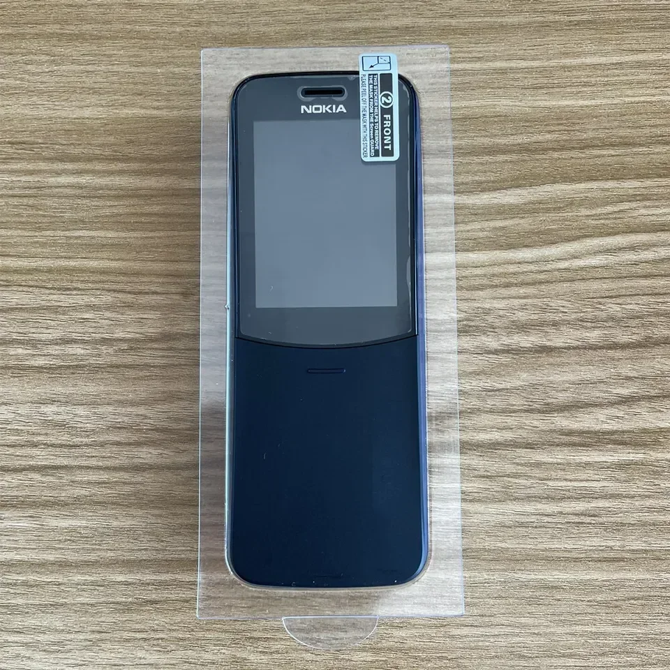 Nokia 8110 4G LTE мобильный телефон с двумя SIM-картами 4 ГБ + 512 МБ Banana Sim Free WIFI GPS Slide KaiOS