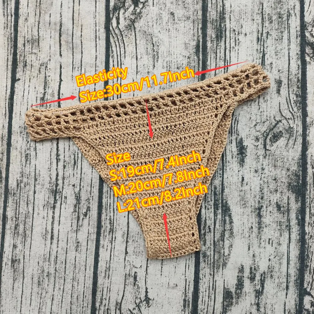 2025 НОВЫЙ вязаный крючком ручной работы из 2 предметов пляжная одежда сексуальный