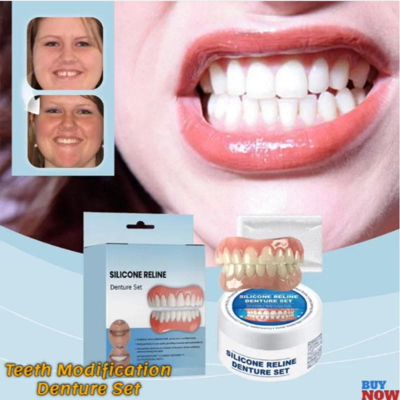 Силиконовый фиксатор для зубных протезов 40 г