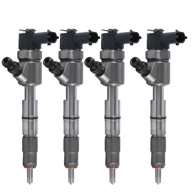 

4 шт., 0445110335 новые форсунки системы впрыска дизельного топлива с общей топливной магистралью для JAC, аксессуары, запчасти