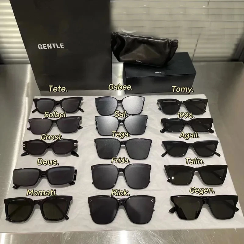 

GENTLE MONSTER Luxury Women Men Sunglasses MONSTER Acetate Polarizing UV400 Lenses Car Driving Sun Glasses With Original