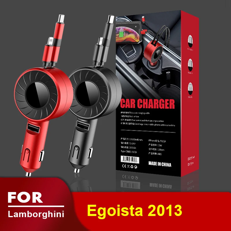 

USB Type C Car Charger for iPhone Android HUAWEI HONOR Xiaomi POCO Redmi Samsung Galaxy Realme UMIDIGI for Lamborghini Egoista