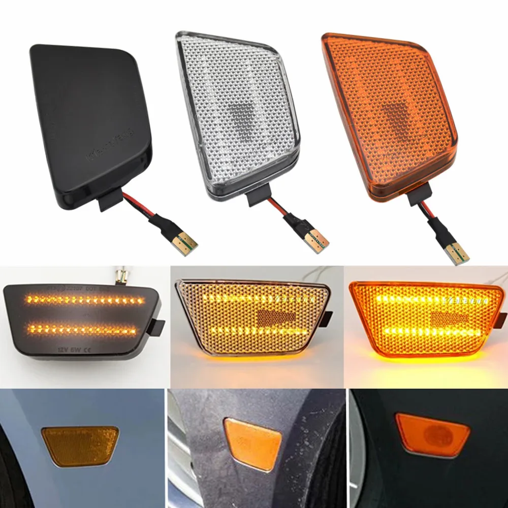 Комплект Из 2 Светодиодных Динамических Указателей Поворота С Диодным