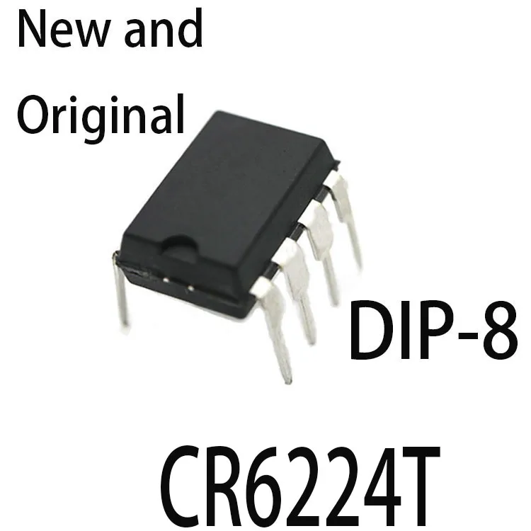 

10 шт. новые и оригинальные DIP8 CR6224 DIP 6224T DIP-8 CR6224T