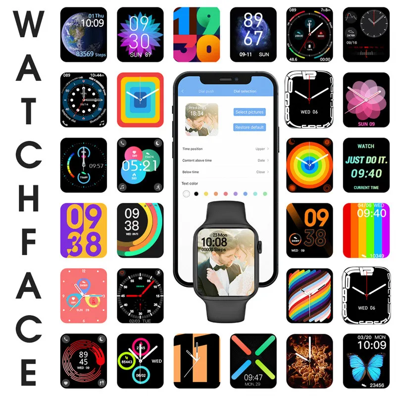 New Smart Watch IWO W27 Pro Series 7 NFC Smart Watch AI Voice Bluetooth Call Wireless charging1.81 inch Screen PRO