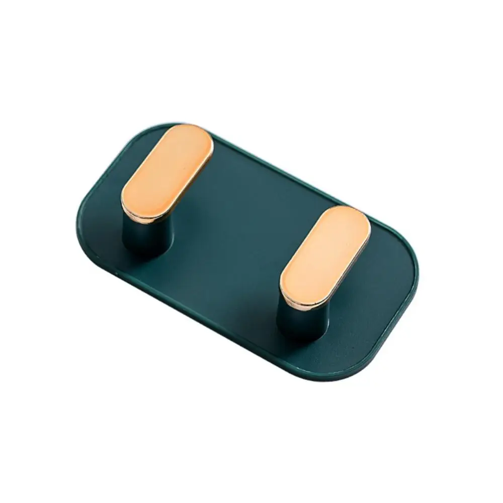 

Waterproof Towel Racks Double-hook Non-marking Wall Hangers Hooks Moisture-proof Kitchen Bathroom Accessories Towel Hook Strong