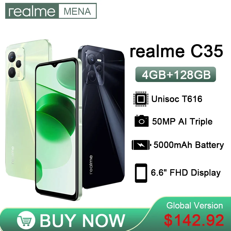 realme C35 черный