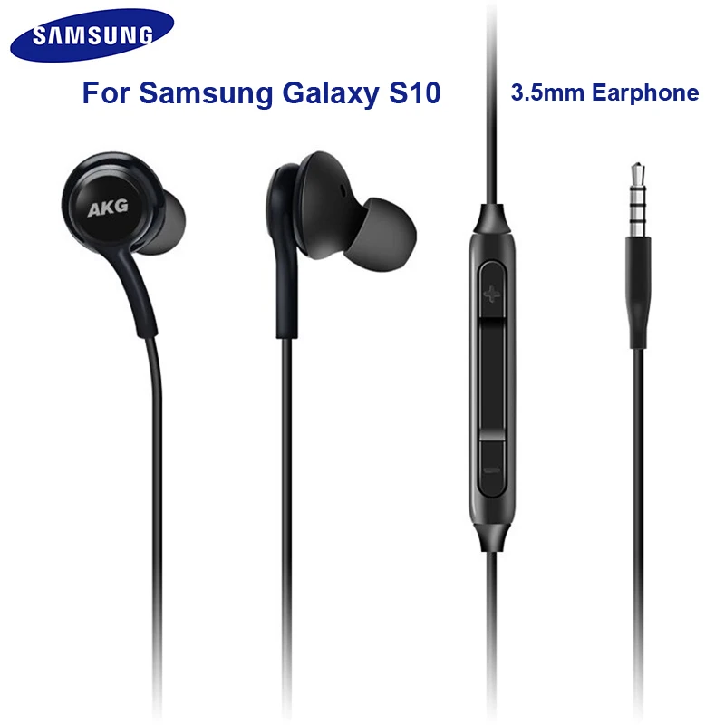 

For Samsung Galaxy S8 S9 S10 Smartphone Headphone For Samsung Earphones EO-IG955 3.5mm In-ear with Microphone Wire Headset AKG