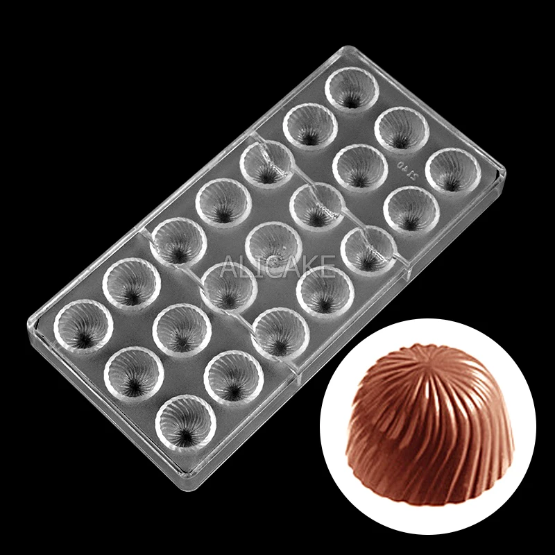 

Новая форма для шоколада из поликарбоната, конфеты с 21 полостью, профессиональные кондитерские изделия для выпечки, кондитерские изделия, формы