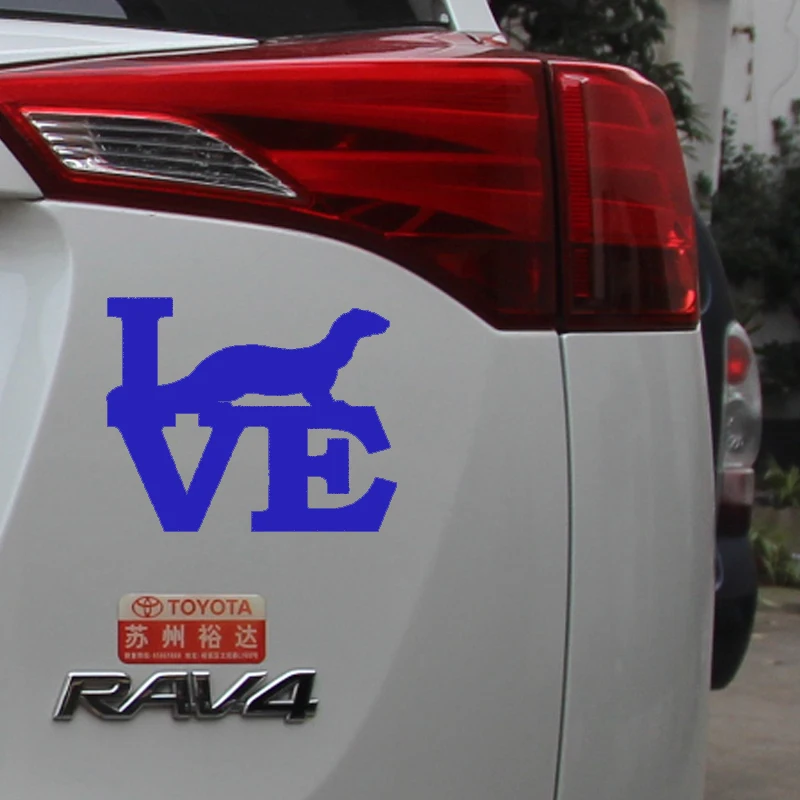 Наклейка на бампер автомобиля 3 размера 8 цветов