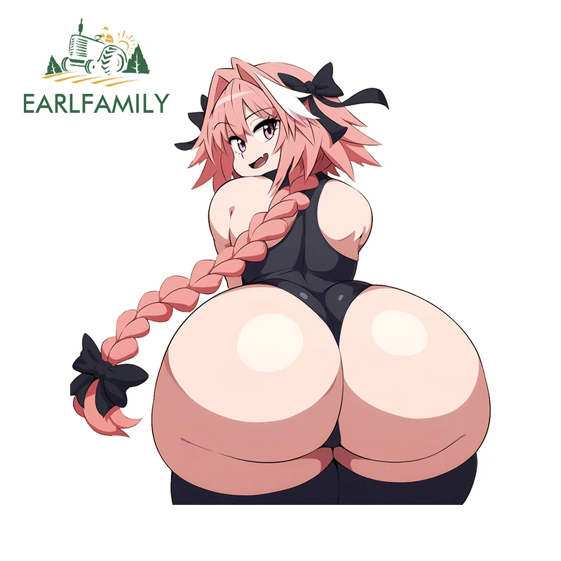 EARLFAMILY 13 см x 12 2 ИИ генерированные наклейки Astolfo NSFW огромные попки Hentai Booty