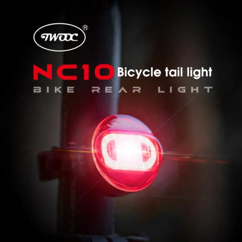 2022 NEW Bicycle Tail Light COB Highlight Tail Light MTB Road Bike Warning Tail Light Seat Rear Tube Light Bicycle Accessories