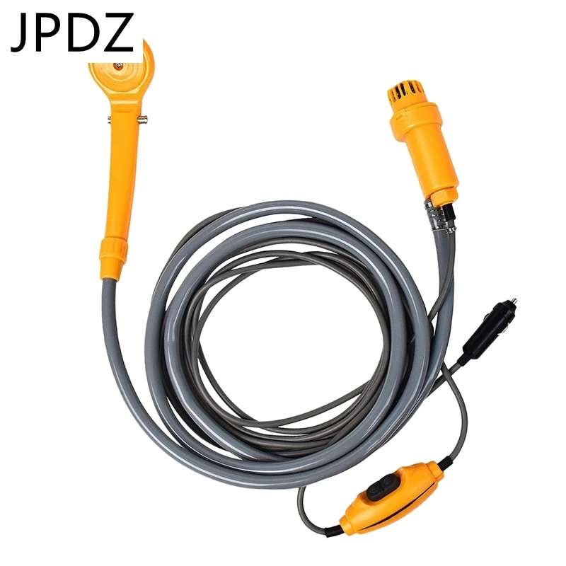

Portable Electric Shower Head Camping Water Pump for Boat Car Caravan Hiking Outdoor