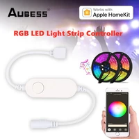 aubess wifi smart rgb led light strip controller for homekit wireless wifi light controllers led strip magical home automation
