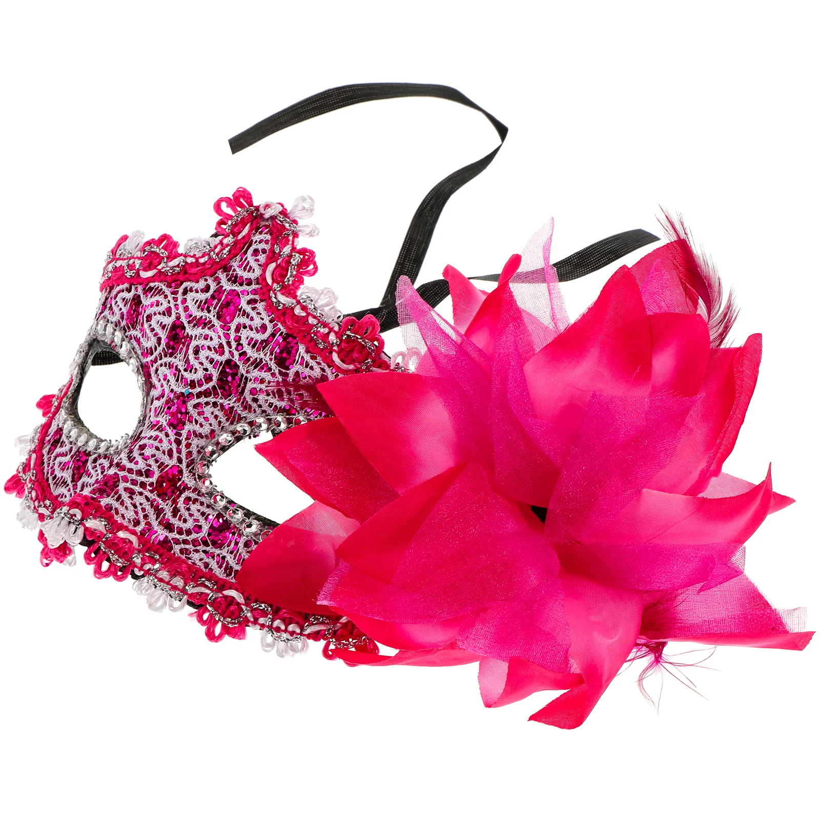 Венецианская маска черные костюмы на Хэллоуин для мальчиков косплей кружевной