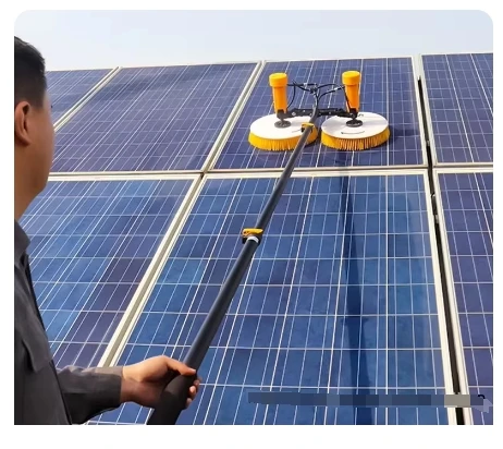 Горячие продажи полностью автоматическая очистка солнечных панелей с двойной